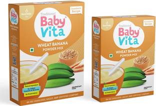 Babyvita Wheat Banana Powder Mix|Wheat|Dehydrated Nendran Banana Cereal