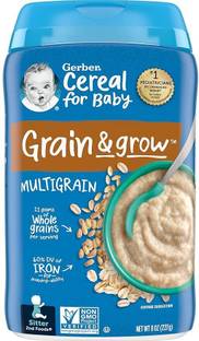 GERBER Baby Cereal 2nd Foods, Grain & Grow, Multigrain Cereal
