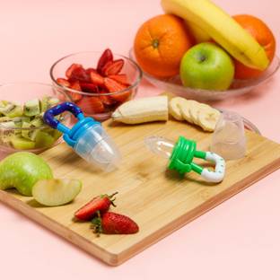 Homsagar Silicone Fresh Fruit Feeder | BPA Free| Fresh Fruit Nibbler Nipple Puller