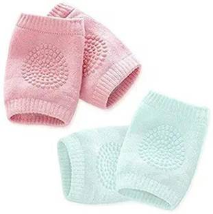 MARMORIS ECOM Baby Knee Pads for Crawling, Anti-Slip Padded Stretchable Elastic Elbow Safety Multicolor Baby Knee Pads