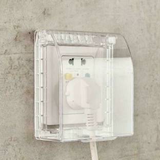 bosig Universal Waterproof Wall Socket Plate Panel Switch Box cover (pack of 2)