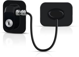 WAKTORO Child Safety Device Refrigerator Door Lock with Key and Adhesives
