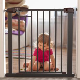 baybee Auto Close Baby Safety Gate, Durable Baby Fence Barrier Dog Gate with Child Gate