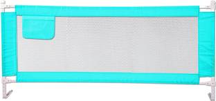 KIDDERY Bed Rails for Baby Toddler Safety Adjustable Height Blue