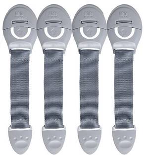 KIDS STATION Made in India Nylon Strap Baby Safety Locks for Kids for Drawer, Furniture