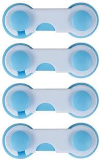 ClickFit Kids Cabinet Locks for Child Safety, Baby Proofing 4 Pcs Child Locks for Drawer