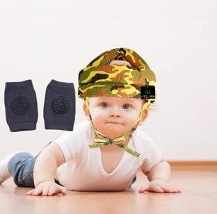S-Square S SQUARE Baby Safety Helmet for Crawling Baby Head Protector With Kneepad