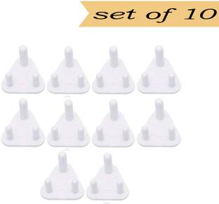 Mastiphotons Baby Safety & Baby Proofing Plugs Covers Wall Socket Protector (pack of 10)