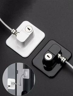 Sahaj Enterprise CHILD SAFETY LOCK WITH KEYS|Safety Door Locks with 1 Keys for Cupboard|