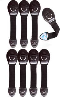 KIDS STATION Made in India Nylon Strap Baby Safety Locks for Kids for Drawer, Furniture