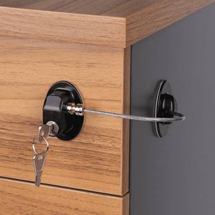 ZODZE Child Safety Lock with Keys for Fridge, Cabinet, Door Lock For Kids and Toddler