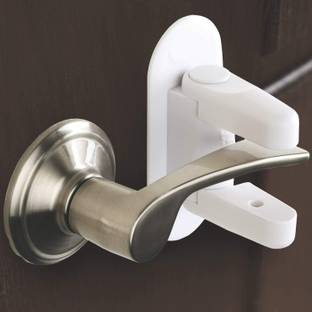 KUNYA Baby Child Proof Safety Door Handle Locks Latches Suitable for Pull Lever