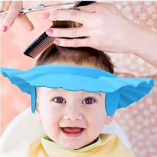 HM EVOTEK Baby Shower Cap Adjustable Shampoo Cap Waterproof Bathing Hat for Toddlers A0