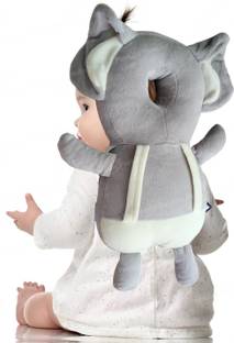 Pseudo Baby Toddler Kids Child Head Back Safety Protector Pad Cushion Pillow with Strap
