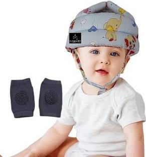 S-Square S SQUARE Baby Safety Helmet for Crawling Baby Head Protector With Kneepad