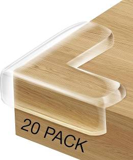 Godworks Table, Bad Corner Protector, Baby Safety, Proofing, Flexible Corner Guard 20 Pcs