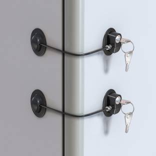 GVJ TRADERS Strong Adhesive Lock Window Door Restrictor
