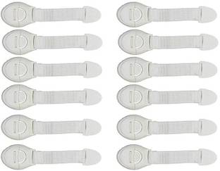 Buyer Choice Multipurpose Baby Proof Cabinet Locks Adhesive Safety Straps for Baby & Toddlers