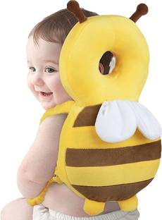 DECRONICS Cotton Baby Kids Child Head Back Safety Protector Pad Cushion Pillow With Straps