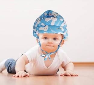 Pseudo Baby Helmet Toddler Head Protector Upgrade Infant Safety Helmet Hat Breathable