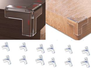 QUICKSHOP Baby safety proofing Silicon Corner & edge guard protector for furniture (12pcs)