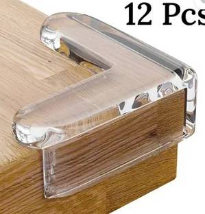 WHAAKART (Pack of 12) Silicon Corner Protector for Table Corner Guards for Baby Safety