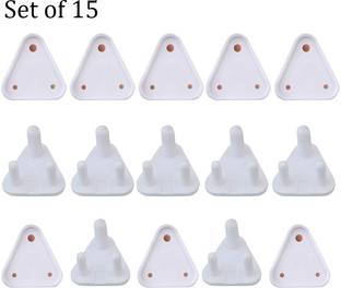 Mastiphotons Baby Safety & Baby Proofing Plugs Covers Wall Socket Protector (pack of 15)