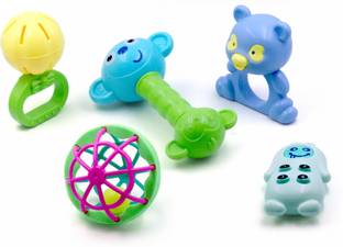 Spark Joy with Aditi Toys Kinder Rattle for Newborns