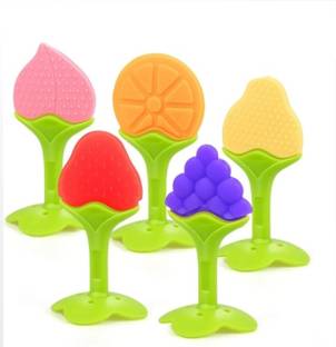 Eispy 5 baby safe Silicone Rattle