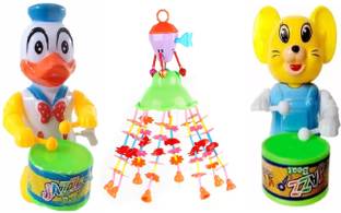 MS TOYS DUCK_KEY JHO-CAT-03 Drummer Toy with Drumming and Dancing Action for Kids