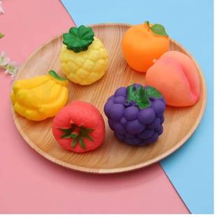 Khatushyam Fruit ????????set chu chu toys mix 6 piss toys Rattle