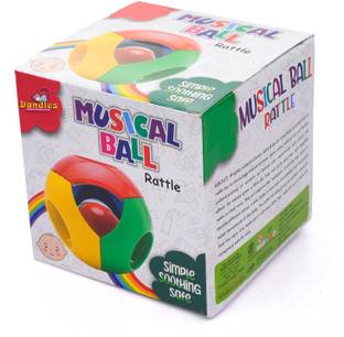 DANDLES Biggie Ball Rattle Toy for New Born, Babies Quality Toys Rattle