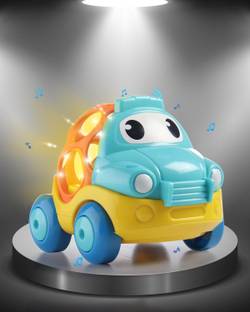 Intellibaby Musical Non-Toxic Car Rattle for Babies|Rattle Toy with Light & Sound for Infant Rattle