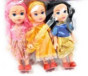 Khatushyam Baby doll 3 piss sister combo baby girls dolls multicolour Rattle
