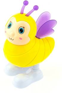 Kp Enterprise Colorful Cute Wild Bee General Mobilization Wind-up Function Play Set Rattle