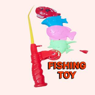 AKTOON TOYS Toys Magnetic Fishing Game Large (MULTICOLOR) Rattle