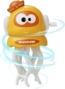 Zinnia Crazy 5-Leg Action Crawling Dancing Jelly Fish Toy for Kids Rattle