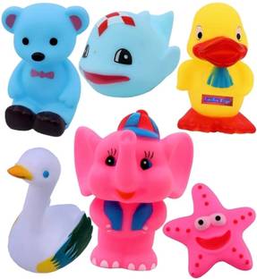 Khatushyam 6 piss chu chu big size baby girls toys multicolour Rattle
