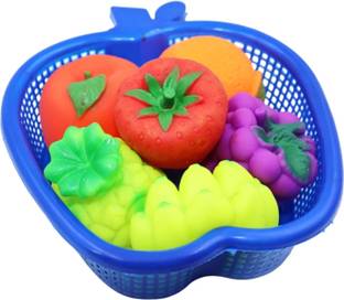 Khatushyam Basket fruit set chu chu 6 piss baby toys Rattle