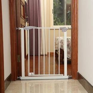 Safe-o-kid Bannifence Pure Metal Baby Safety Gate with 1 Year Warranty (75-95 cm)Adjustable