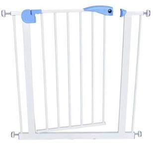 Safe-o-kid Baby Safety Gate 75-95 cm Adjustable, Pure Metal Safety Gate with Secret Lock Safety Gate