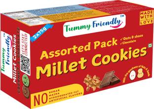 TummyFriendly Foods CookiesChocoOatsChoco-2x75 Baby Snacks 135 g