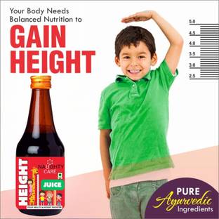 NaughtyCare Height Medicine Height Growth Juice/Body Growth Juice/Height Gain Juice Fruity Flavored Syrup
