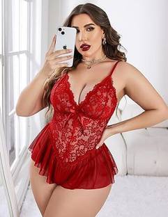 LIONEX Self Design Babydoll