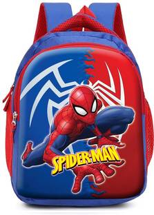 Ronaldo Spider man Backpack School Bag best for Girls & Boys 3-7 Years 25 L Backpack