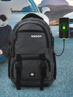 WROGN ASHPER Unisex with USB Port and Rain Cover 40 L Laptop Backpack