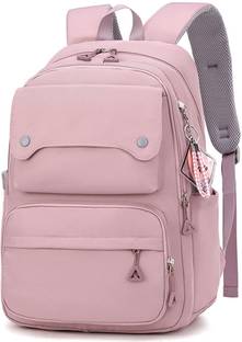 ELEPHANTBOAT Fashion Backpack Student Shoulder Backpack Fashion Pink Travel Backpack Laptop 2.5 L Backpack