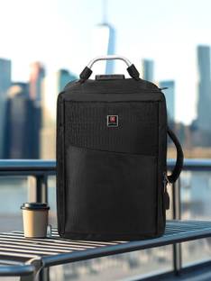 SWISS MILITARY Multi-Purpose Backpack cum Sling Bag with 3 Dial Lock 17 L Laptop Backpack