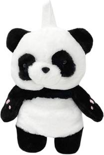 Dherik Tradworld Lovely Cartoon Panda Backpack Kawaii Cute White Black Bag 1 L Backpack