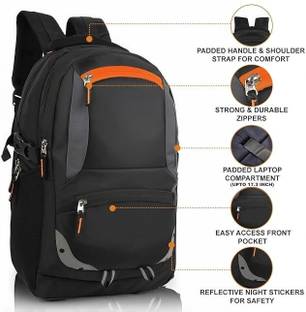 MONVELLI Casual Laptop Backpack for Men Women Boys Girls/Office 40 L Laptop Backpack